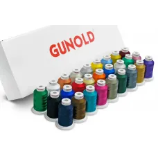 Набор ниток Gunold №40 по 1000м (27шт) для вышивки