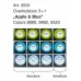 Набор для оверлока Madeira Aeroflock 9х1200м, Aeroflock 3х1000м Apple & Blue